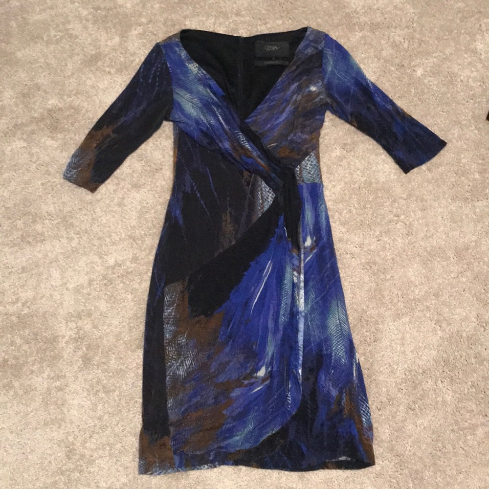 Business Casual Blue Dress